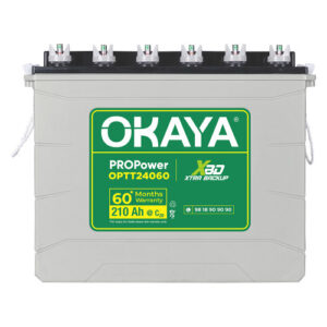OKAYA PRO Power OPHT24060 210Ah tall tubular battery